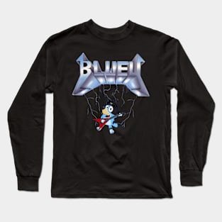 bluey metal Long Sleeve T-Shirt